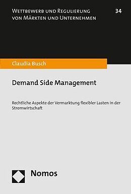 Kartonierter Einband Demand Side Management von Claudia Busch
