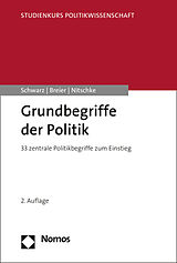 Kartonierter Einband Grundbegriffe der Politik von Martin Schwarz, Karl-Heinz Breier, Peter Nitschke