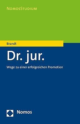Kartonierter Einband Dr. jur. von Edmund Brandt