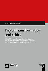 Couverture cartonnée Digital Transformation and Ethics de Peter G. Kirchschlaeger