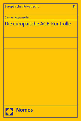 Die europäische AGB-Kontrolle