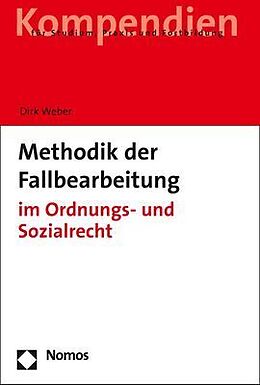 Kartonierter Einband Methodik der Fallbearbeitung von Dirk Weber