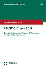 Kartonierter Einband AMNOG-Check 2017 von Dieter Cassel, Volker Ulrich