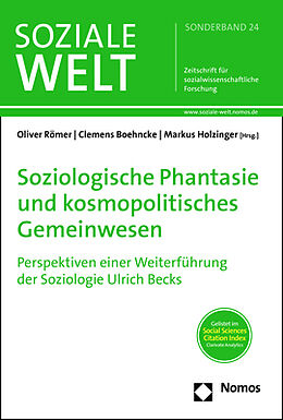 Kartonierter Einband Soziologische Phantasie und kosmopolitisches Gemeinwesen von 