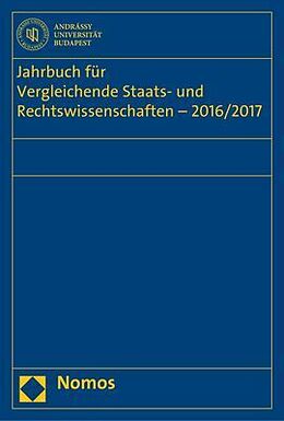 Kartonierter Einband Jahrbuch für Vergleichende Staats- und Rechtswissenschaften - 2016/2017 von 