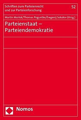 Kartonierter Einband Parteienstaat - Parteiendemokratie von 