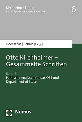 Otto Kirchheimer  Gesammelte Schriften