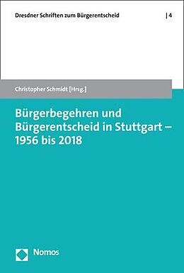 Kartonierter Einband Bürgerbegehren und Bürgerentscheid in Stuttgart - 1956 bis 2018 von 