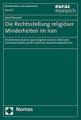 Kartonierter Einband Die Rechtsstellung religiöser Minderheiten im Iran von Sevil Hosseini