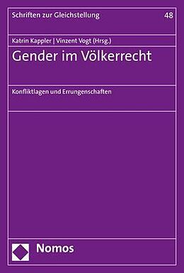 Kartonierter Einband Gender im Völkerrecht von 
