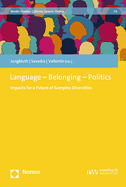 Couverture cartonnée Language - Belonging - Politics de 