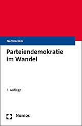 Kartonierter Einband Parteiendemokratie im Wandel von Frank Decker
