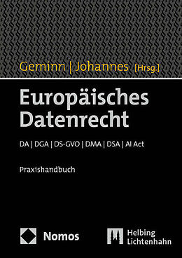 Fester Einband Europäisches Datenrecht von 