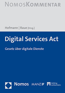 Fester Einband Digital Services Act von 