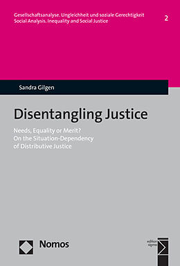 Couverture cartonnée Disentangling Justice de Sandra Gilgen