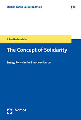 Couverture cartonnée The Concept of Solidarity de Aline Bartenstein