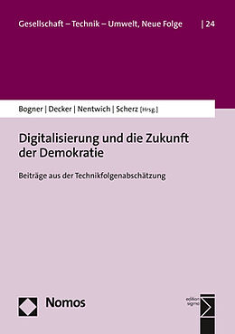 Couverture cartonnée Digitalisierung und die Zukunft der Demokratie de 