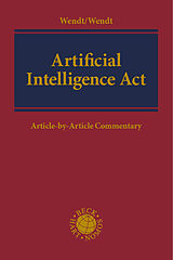 Couverture cartonnée Artificial Intelligence Act de 