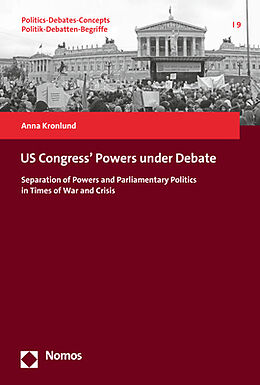 Couverture cartonnée US Congress' Powers under Debate de Anna Kronlund