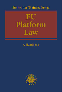 Livre Relié EU Platform Law de 