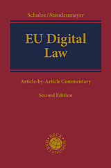 Livre Relié EU Digital Law de 