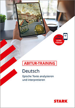 Kartonierter Einband (Kt) STARK Abitur-Training - Deutsch Epische Texte analysieren und interpretieren von Werner Winkler