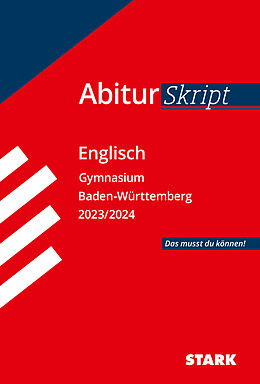 Kartonierter Einband STARK AbiturSkript - Englisch - BaWü 2023/24 von Sonja Corleis