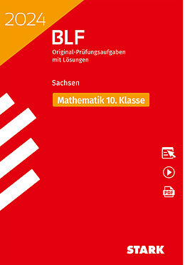 Kartonierter Einband STARK BLF 2024 - Mathematik 10. Klasse - Sachsen von 