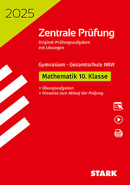 Set mit div. Artikeln (Set) STARK Zentrale Prüfung 2025 - Mathematik 10. Klasse - NRW von 