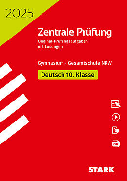 Set mit div. Artikeln (Set) STARK Zentrale Prüfung 2025 - Deutsch 10. Klasse - NRW von Regina Esser-Palm, Bernd Volkhausen