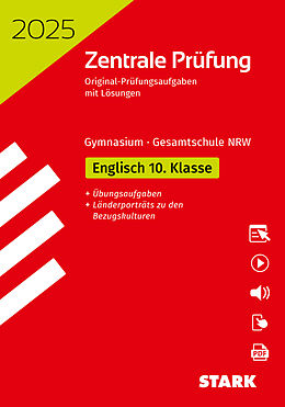 Kartonierter Einband STARK Zentrale Prüfung 2025 - Englisch 10. Klasse - NRW von 