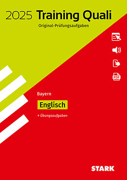 Kartonierter Einband STARK Training Abschlussprüfung Quali Mittelschule 2025 - Englisch 9. Klasse - Bayern von 