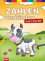 Kartonierter Einband (Kt) Zahlen verbinden von 1 bis 50 von