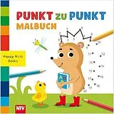 Kartonierter Einband Punkt zu Punkt Malbuch von