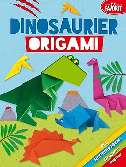Kartonierter Einband Dinosaurier-Origami von 