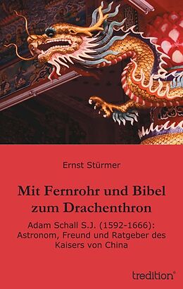Kartonierter Einband Mit Fernrohr und Bibel zum Drachenthron von Ernst Stürmer