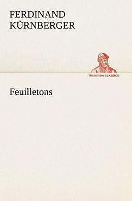 Kartonierter Einband Feuilletons von Ferdinand Kürnberger