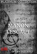 E-Book (epub) Manon Lescaut von Giacomo Puccini, Ruggiero Leoncavallo
