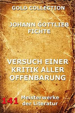 E-Book (epub) Versuch einer Kritik aller Offenbarung von Johann Gottlieb Fichte