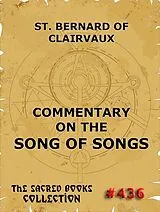 E-Book (epub) Commentary on the Song of Songs von Saint Bernard of Clairvaux
