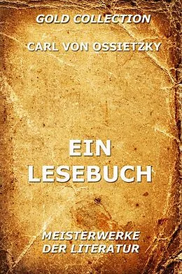 E-Book (epub) Ein Lesebuch von Carl von Ossietzky