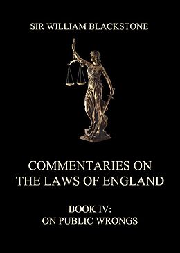 eBook (epub) Commentaries on the Laws of England de Sir William Blackstone