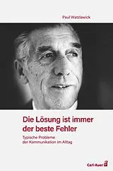 Buch Die Lösung ist immer der beste Fehler von Paul Watzlawick