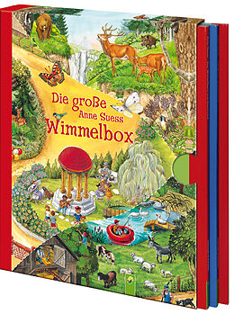 Reliure en carton indéchirable Die große Anne Suess Wimmelbox de Schwager & Steinlein Verlag