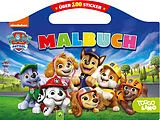 Kartonierter Einband PAW Patrol Malbuch mit über 100 Stickern von Schwager & Steinlein Verlag