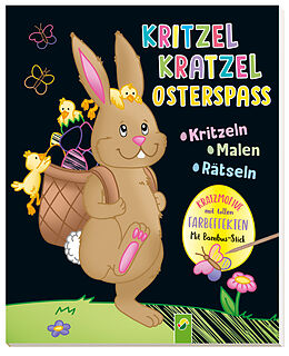 Kartonierter Einband Kritzel-Kratzel-Osterspaß. Kratzbuch für Kinder ab 5 Jahren von 