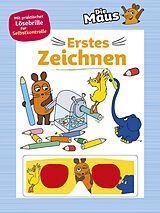 Kartonierter Einband (Kt) Die Maus  Erstes Zeichnen (Die Sendung mit der Maus) von Schwager & Steinlein Verlag