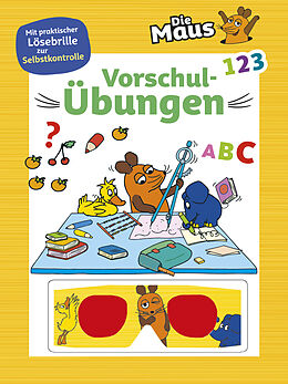 Kartonierter Einband Die Maus  Vorschulübungen (Die Sendung mit der Maus) von Schwager & Steinlein Verlag