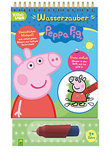 Pappband Peppa Pig Wasserzauber - einfach mit Wasser malen von Schwager & Steinlein Verlag