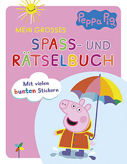 Kartonierter Einband Peppa Pig  Mein großes Spaß- und Rätselbuch von Svenja Dieken